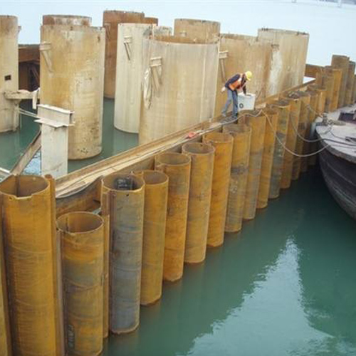 雅安钢护筒现场安装