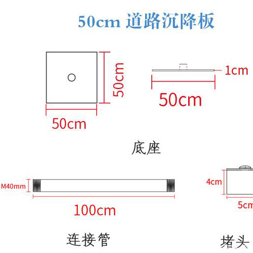 雅安沉降板规格型号如何选择?